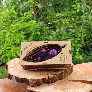 Caja Violeta Elegante