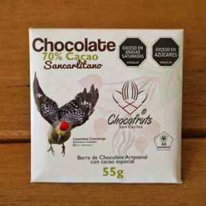 Barra de Chocolate Real sin Leche 70% - 55g