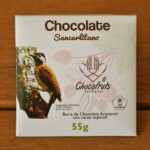 Barra de Chocolate Blanco 50% con Leche de Almendras y Sin Azúcar - 55g